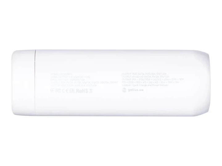 Мережевий зарядний пристрій Gelius Force GaN GP-HC063 100W White (2099900997419) - Фото 7 Мережевий зарядний пристрій Gelius Force GaN GP-HC063 100W White (2099900997419) - изображение 7