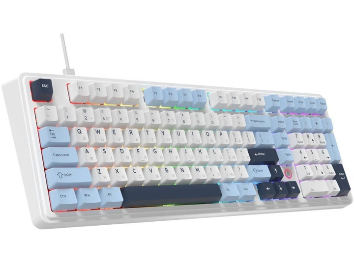 Клавіатура Ajazz AK980 Max Magnetic Switch Blue/White/Dark Blue (AK980-MAX-M-BWDB) - зображення 3