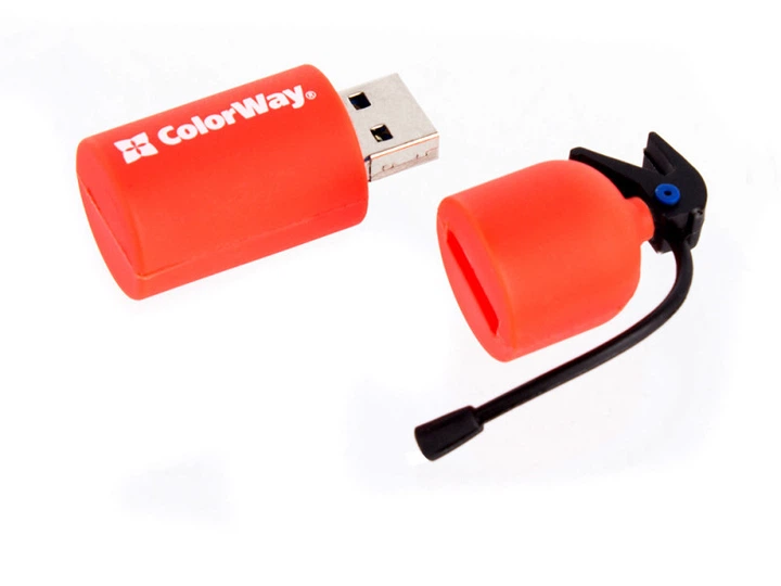 Флешка ColorWay 4 GB Fire Extinguisher USB 3.0 (CW-USBFE64) - изображение 3