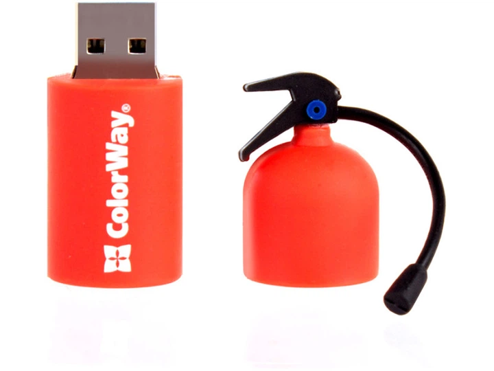 Флешка ColorWay 4 GB Fire Extinguisher USB 3.0 (CW-USBFE64) - изображение 5