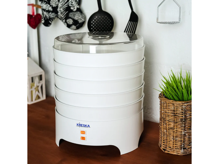 Сушарка для фруктів Kreska 190.01 White - изображение 5