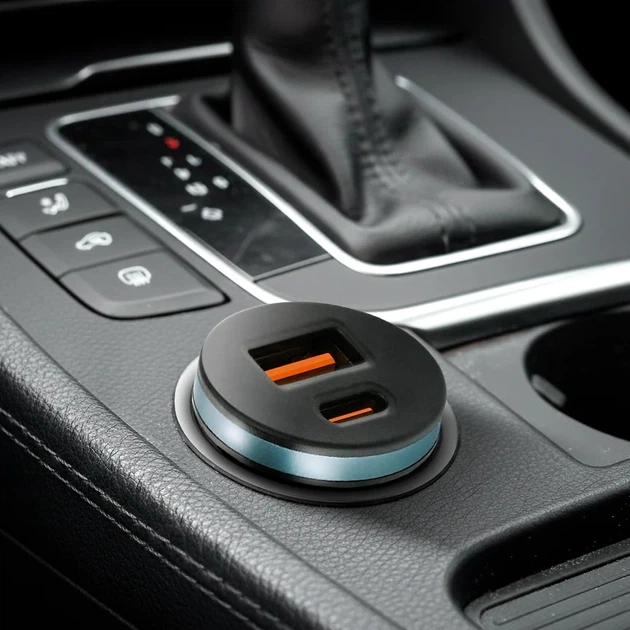 Автомобильная USB зарядка everActive CC-30Q, 12-24V, AFC/QC3.0/PD 35W, USB-A+USB-C, Box - Фото 9 Автомобильная USB зарядка everActive CC-30Q, 12-24V, AFC/QC3.0/PD 35W, USB-A+USB-C, Box - изображение 9