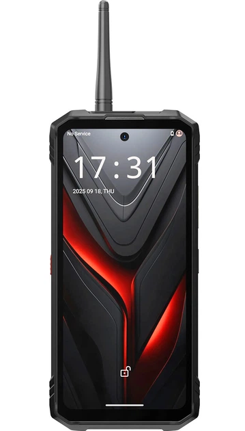 Мобільний захищений смартфон HOTWAV Hyper 8 Ultra (12+512Gb) Black - Фото 1 Мобільний захищений смартфон HOTWAV Hyper 8 Ultra (12+512Gb) Black - зображення 1