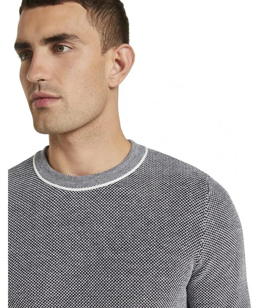 Свитер теплый мужской Tom Tailor 180281 XL Серый (2200004786780) - изображение 3
