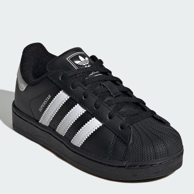 Детские кеды для мальчика Adidas Superstar II C JH9981 34 Core Black (4067888311549) - изображение 2