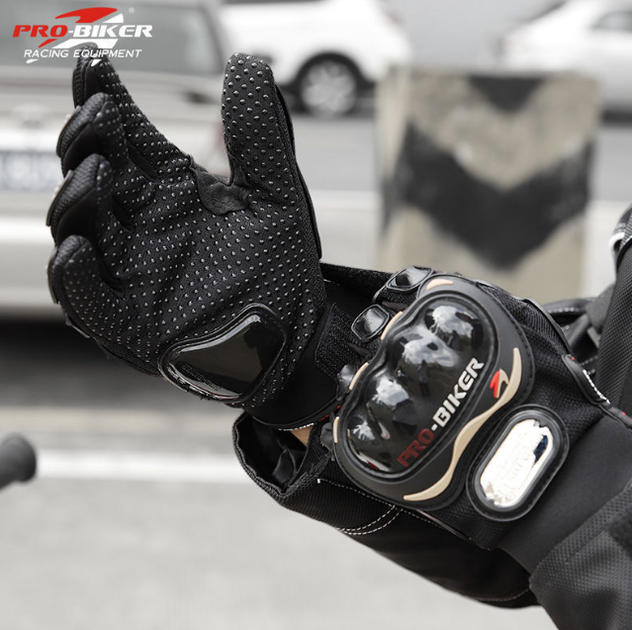 Универсальные мотоциклетные перчатки Pro-Biker - Размер L - Фото 8 Универсальные мотоциклетные перчатки Pro-Biker - Размер L - изображение 8