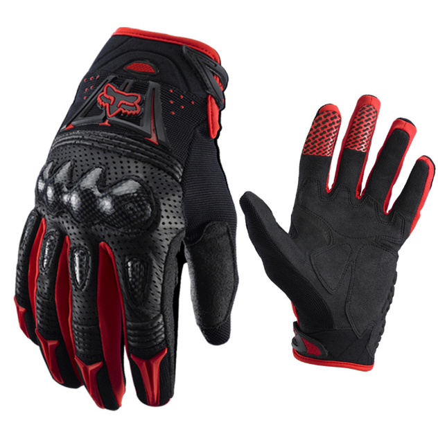 Мотоперчатки Fox Racing Carbon (Black/Red) - Максимальная защита и комфорт. Размер ХЛ - Фото 2 Мотоперчатки Fox Racing Carbon (Black/Red) - Максимальная защита и комфорт. Размер ХЛ - изображение 2