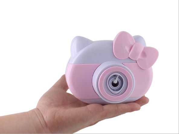 Детский фотоаппарат для мыльных пузырей BUBBLE CAMERA розовый 01782 - изображение 7