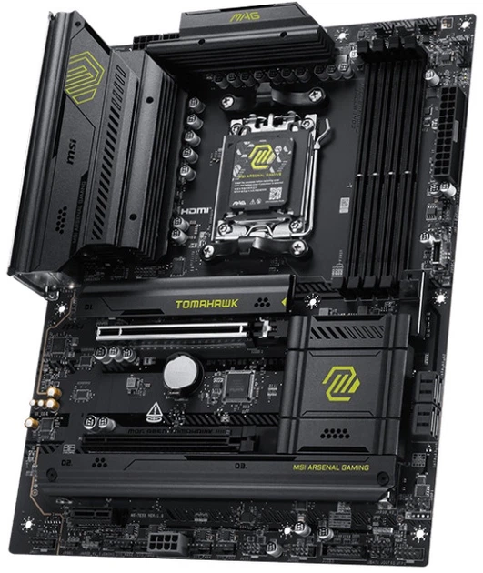 Płyta główna MSI MAG B850 Tomahawk Wi-Fi (sAM5, AMD B850, PCI-Ex16) - obraz 3