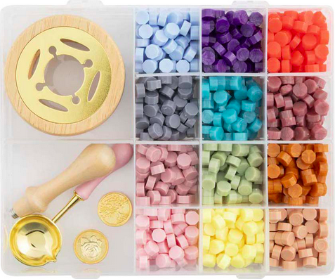 Креативний набір Craft ID Воскових відтисків 12 х 20 г 1630901 (8715427152363) - зображення 3