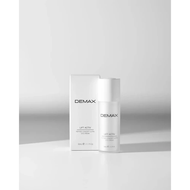 Заповнюючий пептидний крем під очі "Ліфт Актив" - Demax Lift Activ Eye Defense Cream Peptide Solution - 15ml - изображение 3