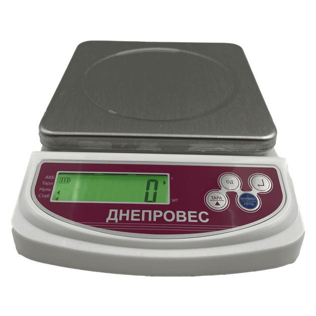 Побутові ваги Dneproves ДИ-6 - Фото 1 Побутові ваги Dneproves ДИ-6 - зображення 1