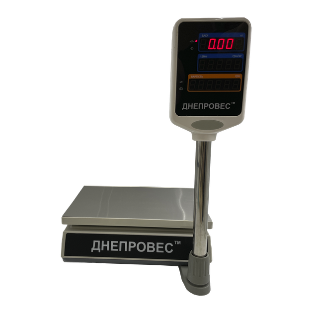 Торговые весы Dneproves ВТД-ЕД 3кг - Фото 2 Торговые весы Dneproves ВТД-ЕД 3кг - изображение 2
