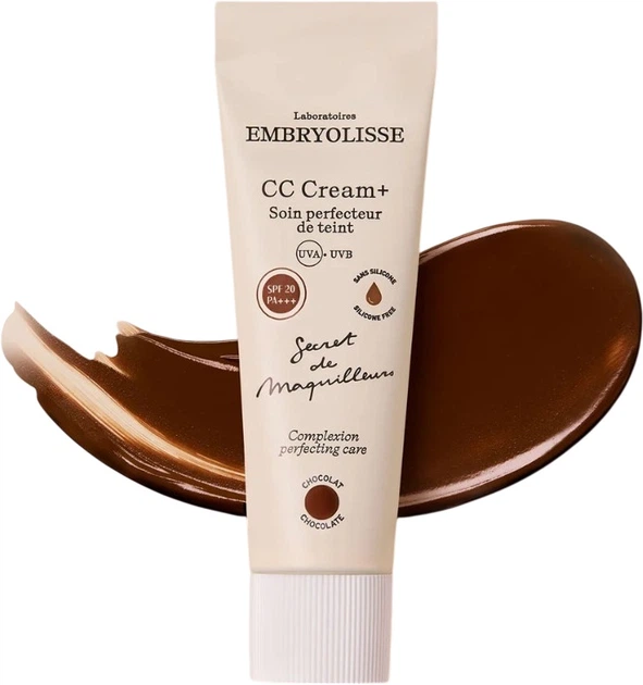 Cc-крем Embryolisse Laboratories Secret De Maquilleurs с фильтром Spf20 Chocolate 30 мл (3350900002978) - Фото 2 Cc-крем Embryolisse Laboratories Secret De Maquilleurs с фильтром Spf20 Chocolate 30 мл (3350900002978) - изображение 2