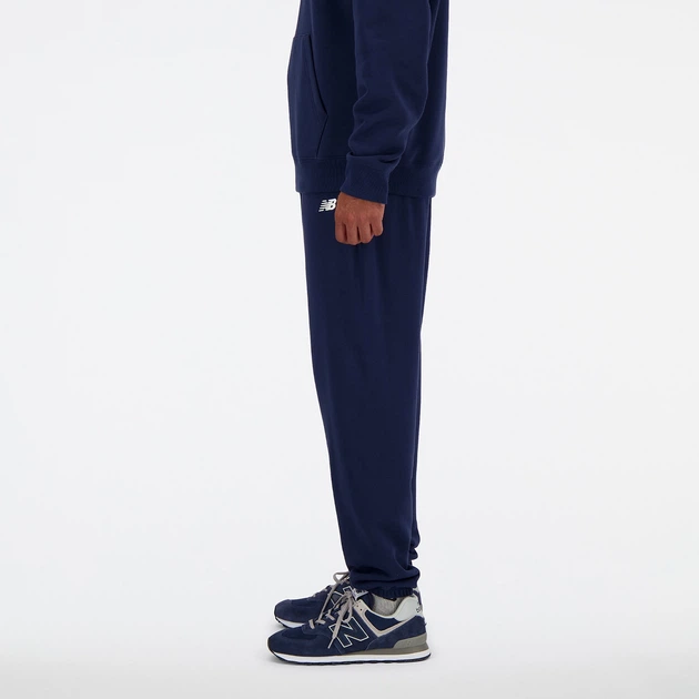 Чоловічі сині штани New Balance NB Small Logo 50 (L) (MP41519NNY) - Фото 3 Чоловічі сині штани New Balance NB Small Logo 50 (L) (MP41519NNY) - зображення 3