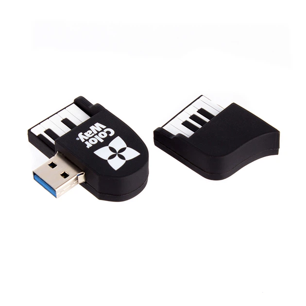 USB флеш накопичувач ColorWay Piano 32 GB 3.0 Black (CW-USBPO32) - зображення 5