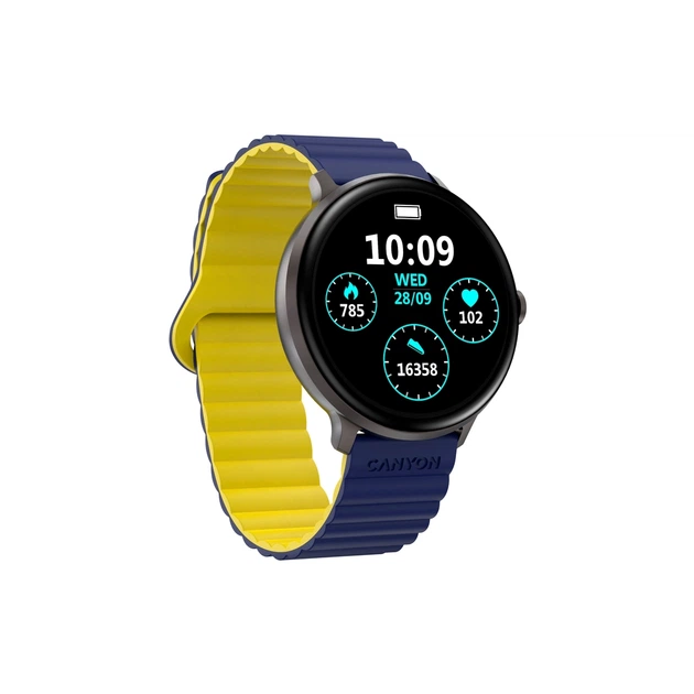 Смарт-часы Canyon Jacky SW-69 Blue Yellow (CNS-SW69BL) - изображение 3