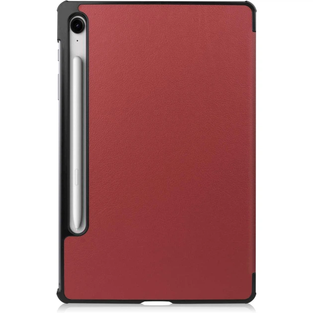 Чехол для планшета BeCover Smart Case Samsung Galaxy Tab S10 FE Plus (SM-X620/SM-X626) 13.1 Red Wine (713385) - Фото 2 Чехол для планшета BeCover Smart Case Samsung Galaxy Tab S10 FE Plus (SM-X620/SM-X626) 13.1 Red Wine (713385) - изображение 2