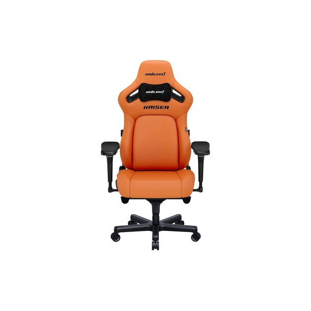 Кресло игровое Anda Seat Kaiser 4 PVC Size XL Orange (AD12YDDC-XLL-20-O-PV/C) - Фото 1 Кресло игровое Anda Seat Kaiser 4 PVC Size XL Orange (AD12YDDC-XLL-20-O-PV/C) - изображение 1