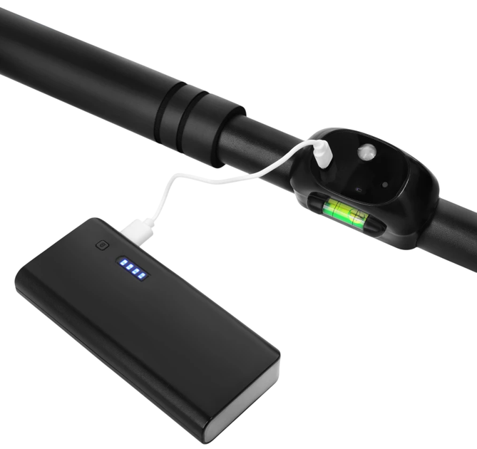 Турнік розсувний HMS DD500 з чотирикратною опорою та лічильником 77-95 см (5908261685262) - зображення 4