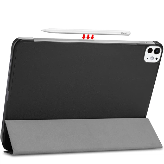 Чехол для планшета BeCover Smart Case Apple iPad Pro 11" M4 2024 Black - изображение 9