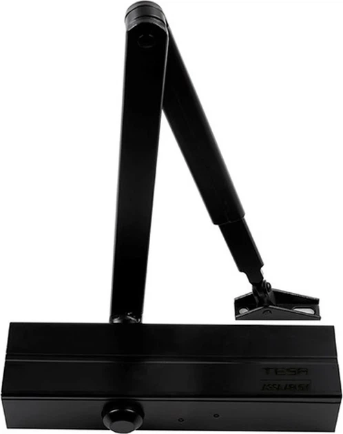 Samozamykacz do drzwi TESA Assa Abloy 80 kg Czarny (CT250034NE) - obraz 1