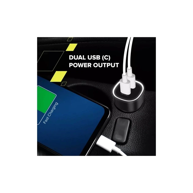 Зарядное устройство Canyon 2xUSB-C PD60W black (CNE-CCABR3CC) - изображение 6