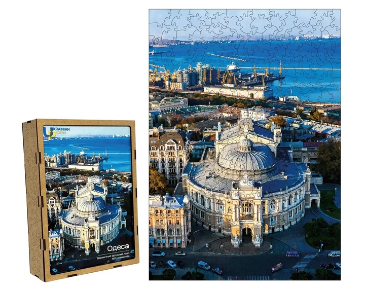 Пазл дерев`яний UkrainianPuzzles Одеса - Фото 4 Пазл дерев`яний UkrainianPuzzles Одеса - зображення 4