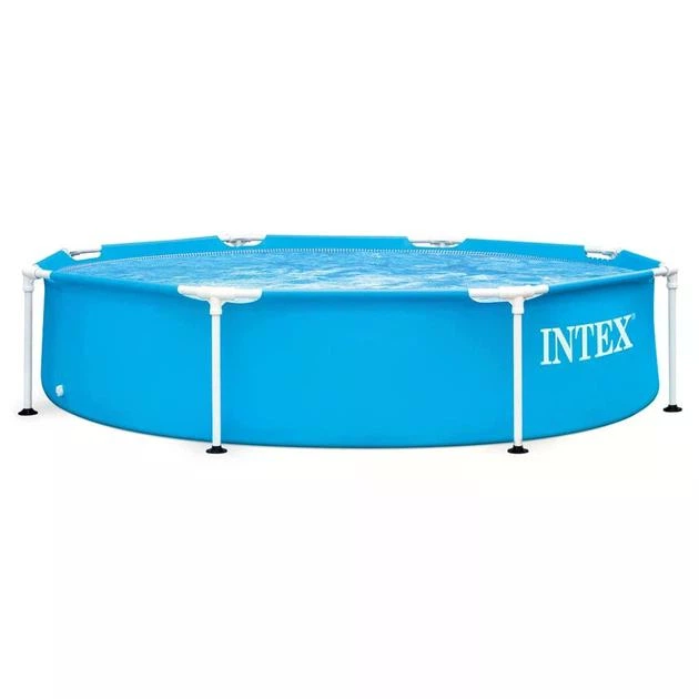 Круглый каркасный бассейн Intex 28205 244 x 51 см Metal Frame 1828 л (I7-96748) - изображение 2