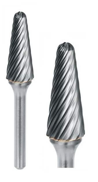 Борфреза конічна округла PROFITOOL - 10х20х65x6 мм (L10206-3INOX) - зображення 2