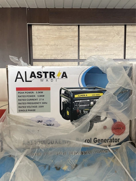 Бензиновый генератор Astria AST15000DXEWH на 5.5 кВт. Генератор однофазный 4-х тактный - изображение 9