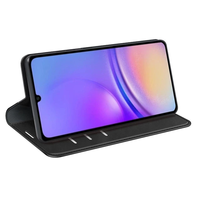 Чехол Taba Retro-Skin для Samsung Galaxy A07 / A075 книжка кожа PU с визитницей черный - Фото 3 Чехол Taba Retro-Skin для Samsung Galaxy A07 / A075 книжка кожа PU с визитницей черный - изображение 3
