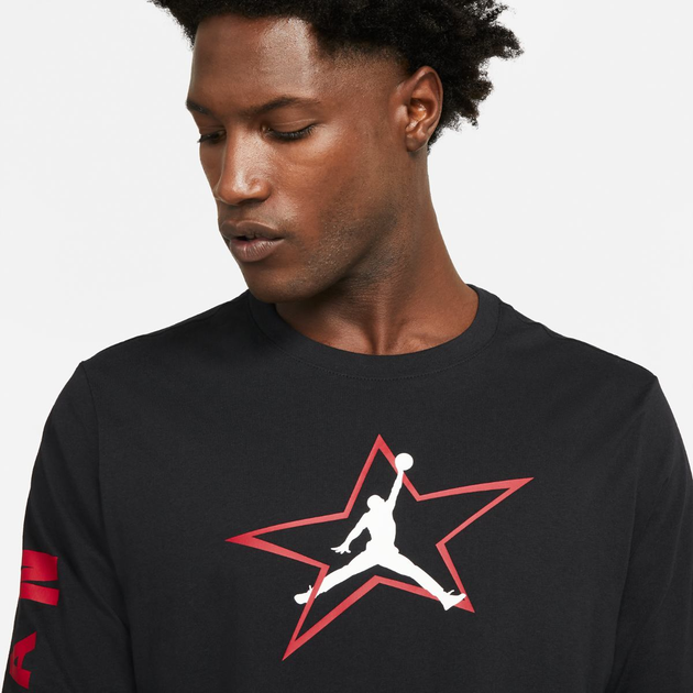 Лонгслив Air Jordan Aj6 Graphic Long Sleeve Men’S T-Shirt Black DD5231-010 S - Фото 4 Лонгслив Air Jordan Aj6 Graphic Long Sleeve Men’S T-Shirt Black DD5231-010 S - изображение 4