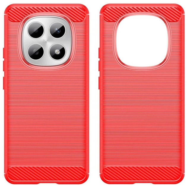 Противоударный чехол Fashion Case Urban для Xiaomi Redmi Note 15 Красный - Фото 2 Противоударный чехол Fashion Case Urban для Xiaomi Redmi Note 15 Красный - изображение 2