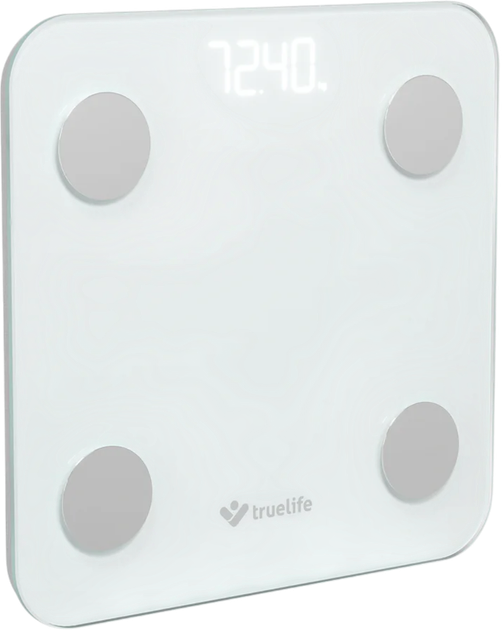 Ваги Truelife FitScale W1 Білі (TLCSMFSW1NNWA) - зображення 2