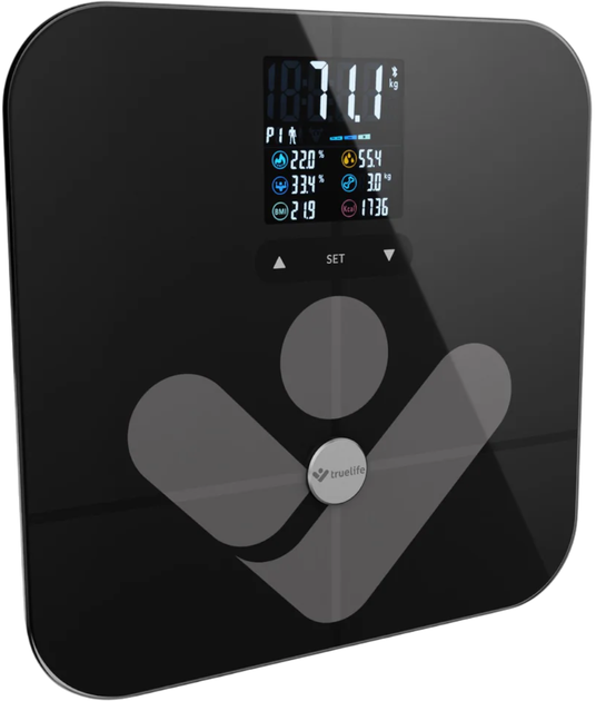 Wagi Truelife FitScale W7 BT Czarny (TLFSW7BTB) - obraz 2
