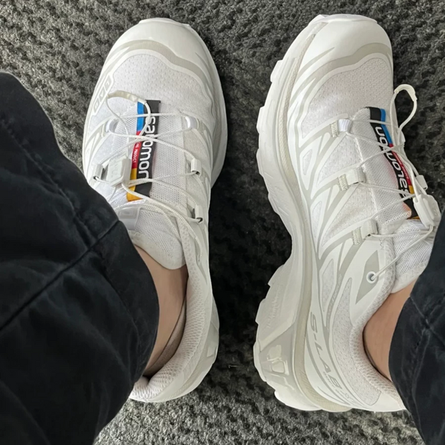 Шнурки з фіксатором для взуття Salomon SAL120 white - Фото 3 Шнурки з фіксатором для взуття Salomon SAL120 white - зображення 3