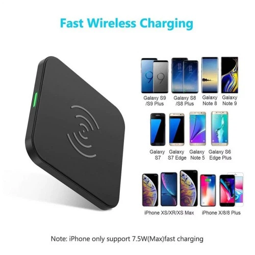 Зарядное устройство Choetech Wireless 10W black (T511-S) Choetech T511-S 925848 - изображение 2
