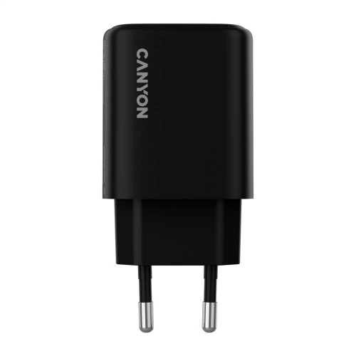 Зарядний пристрій Canyon OnCharge 250 25W 1xPD 1xQC EU Black (CNE-CHA250-31) CANYON CNE-CHA250-31 925604 - Фото 3 Зарядний пристрій Canyon OnCharge 250 25W 1xPD 1xQC EU Black (CNE-CHA250-31) CANYON CNE-CHA250-31 925604 - зображення 3