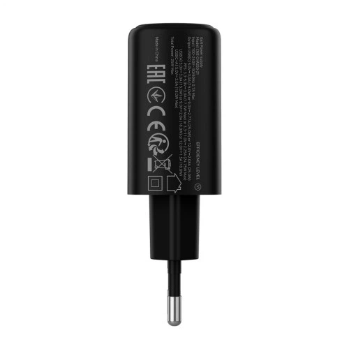 Зарядний пристрій Canyon OnCharge 250 25W 1xPD 1xQC EU Black (CNE-CHA250-31) CANYON CNE-CHA250-31 925604 - Фото 4 Зарядний пристрій Canyon OnCharge 250 25W 1xPD 1xQC EU Black (CNE-CHA250-31) CANYON CNE-CHA250-31 925604 - зображення 4