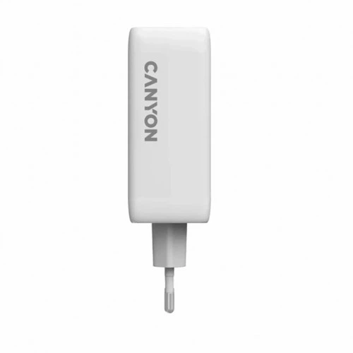 Зарядний пристрій Canyon CU100ACC GaN 100W 3xPD 1xQC EU White (CNS-CUW100ACC) CANYON CNS-CUW100ACC 925524 - зображення 2