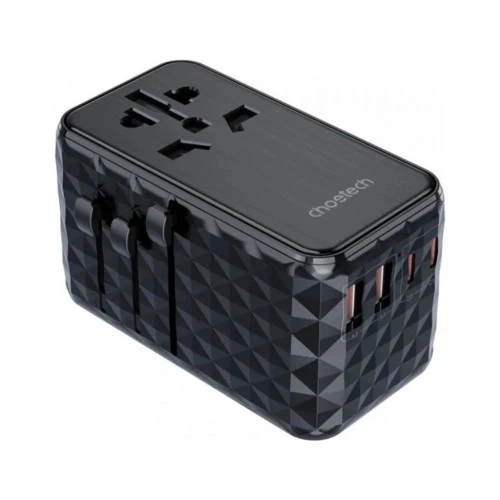 Зарядное устройство Choetech 4xUSB 100W PD (2хUSB-C+2хUSB-A) сharger diamond model black (PD6028-BK) Choetech PD6028-BK 925582 - изображение 2