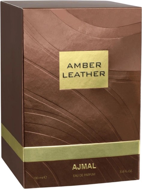 Парфумована вода унісекс Ajmal Amber Leather 100 мл (6293708018703) - зображення 3