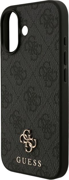 Панель Guess 4G Small Classic Logo MagSafe для Apple iPhone 17 Black (3666339490560) - зображення 6