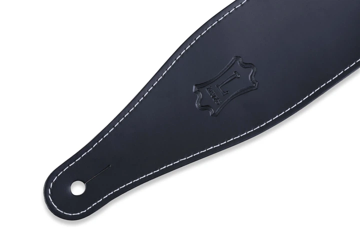 Ремень для гитары LEVY'S DM17-BLK TOP GRAIN SERIES GUITAR STRAP (Black) - Фото 2 Ремень для гитары LEVY'S DM17-BLK TOP GRAIN SERIES GUITAR STRAP (Black) - изображение 2