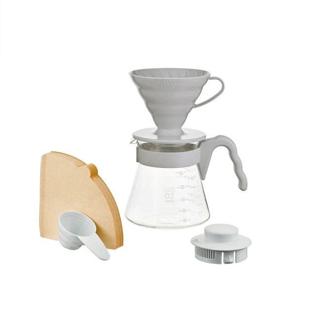 Набор Hario V60 02 для фильтра кофе с сервером 700 мл и фильтрами - изображение 6