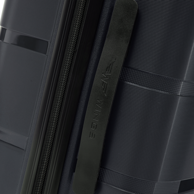 Дорожня поліпропіленова валіза Wings HWF03 мала (S) на 4 колесах 55x39x21 см шампань - Фото 7 Дорожня поліпропіленова валіза Wings HWF03 мала (S) на 4 колесах 55x39x21 см шампань - зображення 7
