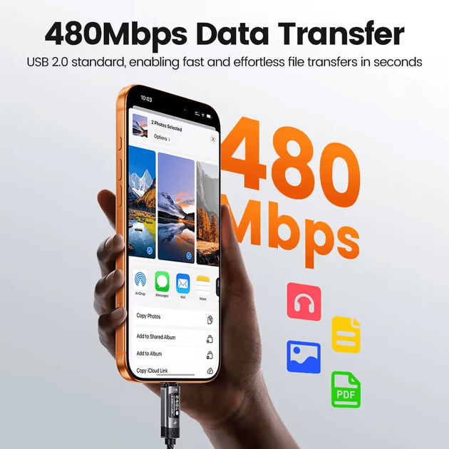 Кабель быстрой зарядки Toocki X111 c дисплеем Oled, Type-C 240W PD 3.1 для ноутбуков, телефонов - 2 метри - изображение 3