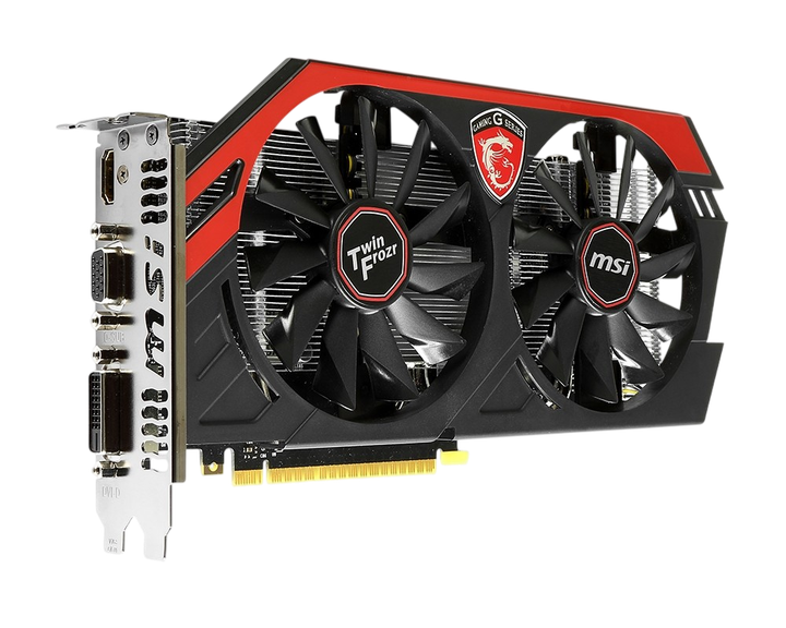 Відеокарта GeForce GTX 750 Ti 2GB MSI Twin Frozr OC (N750Ti TF 2GD5/OC) Б/В - Фото 2 Відеокарта GeForce GTX 750 Ti 2GB MSI Twin Frozr OC (N750Ti TF 2GD5/OC) Б/В - зображення 2