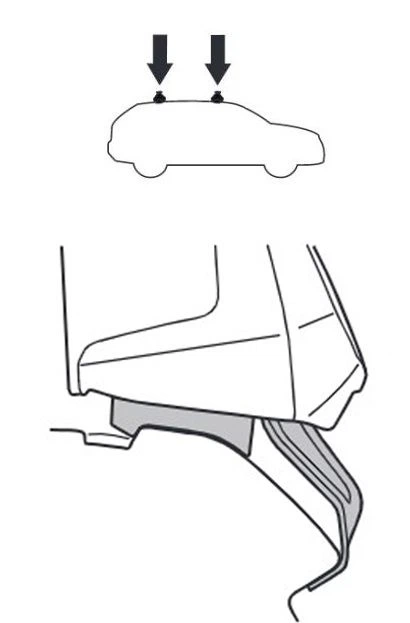 Монтажний комплект Thule 145185 для Volkswagen Passat (NMS)(mkI) 2011-2019 (USA) (TH 145185) - Фото 2 Монтажний комплект Thule 145185 для Volkswagen Passat (NMS)(mkI) 2011-2019 (USA) (TH 145185) - изображение 2